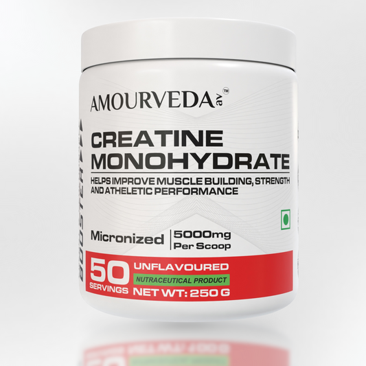Amourveda Micronized Creatine Monohydrate | Unflavored