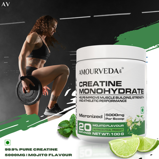 Amourveda Micronized Creatine Monohydrate | Mojito